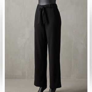 Ricki's Black Wide Leg Tie-Waist Dress Pants - Size 10